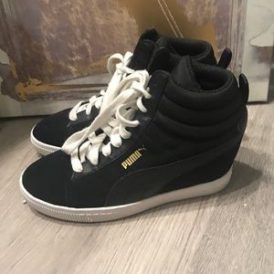 Puma Wedge Sneakers